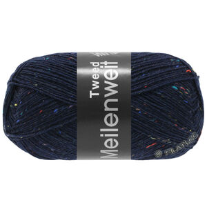 Lana Grossa MEILENWEIT 100g Tweed | 112-night blue
