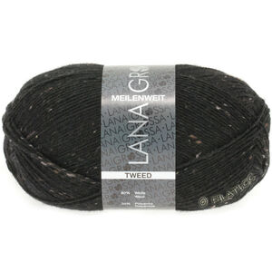 Lana Grossa MEILENWEIT 100g Tweed | 126-black