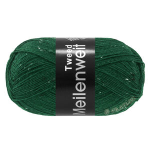 Lana Grossa MEILENWEIT 100g Tweed | 183-bottle green