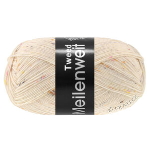 Lana Grossa MEILENWEIT 100g Tweed | 185-cream mottled