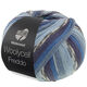 Lana Grossa MEILENWEIT 100g Woolycell Freddo | 6041-light blue/pastel blue/gray blue/blue/navy/dark gray/silver gray