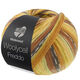 Lana Grossa MEILENWEIT 100g Woolycell Freddo | 6048-nougat/ochre/mustard/Desert Yellow/kiwi/dark gray/light gray