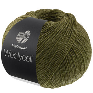 Lana Grossa MEILENWEIT 100g Woolycell | 17-olive green