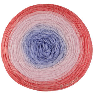 Lana Grossa MERINO LACE AQUARELL | 11-salmon/heather/rose/light gray/light blue