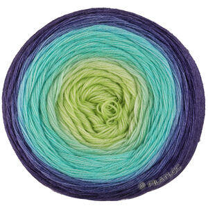 Lana Grossa MERINO LACE AQUARELL | 12-sweet lime/pale yellow/turquoise/petrol
