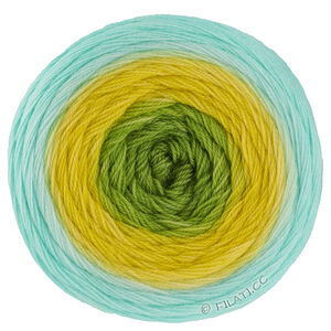 Lana Grossa MERINO LACE AQUARELL | 20-kiwi/luminous yellow/aqua