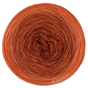 Lana Grossa MERINO LACE AQUARELL | 407-terracotta/rust/Pumpkin orange