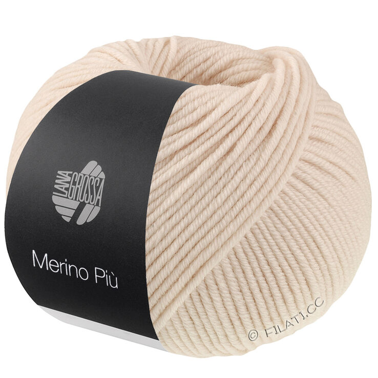 Lana Grossa MERINO PIÙ | 01-light beige