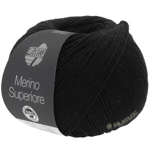 Lana Grossa MERINO SUPERIORE | 08-black