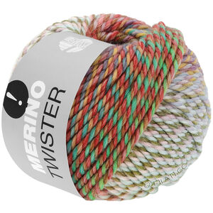 Lana Grossa MERINO TWISTER | 07-yellow green/yellow/rose/petrol/camel/berry/antique pink/nougat