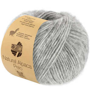 Lana Grossa NATURAL ALPACA Pelo | 003-light gray mottled