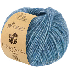 Lana Grossa NATURAL ALPACA Pelo | 035-dark petrol mottled