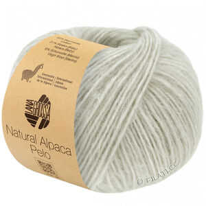 Lana Grossa NATURAL ALPACA Pelo | 036-raw white/purple gray