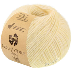 Lana Grossa NATURAL ALPACA Pelo | 039-vanilla mottled