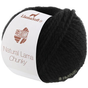 Lana Grossa NATURAL LAMA CHUNKY | 08-black
