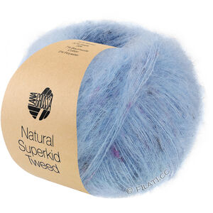 Lana Grossa NATURAL SUPERKID TWEED | 643-light blue