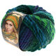 Lana Grossa OLYMPIA Classic | 025-bottle green/turquoise/purple/light green