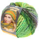 Lana Grossa OLYMPIA Classic | 051-light green/emerald/purple/dark green/red purple/green yellow