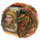 Lana Grossa OLYMPIA Classic | 059-orange/yellow/wine red/bottle green