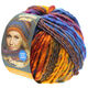 Lana Grossa OLYMPIA Classic | 068-orange/petrol blue/red/cognac/cyclamen/golden yellow