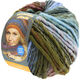 Lana Grossa OLYMPIA Classic | 075-mustard/turquoise/rose/light gray/red brown