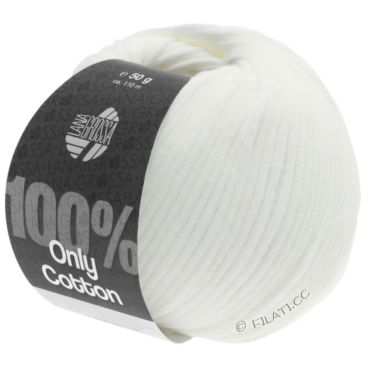 Lana Grossa ONLY COTTON | 01-white