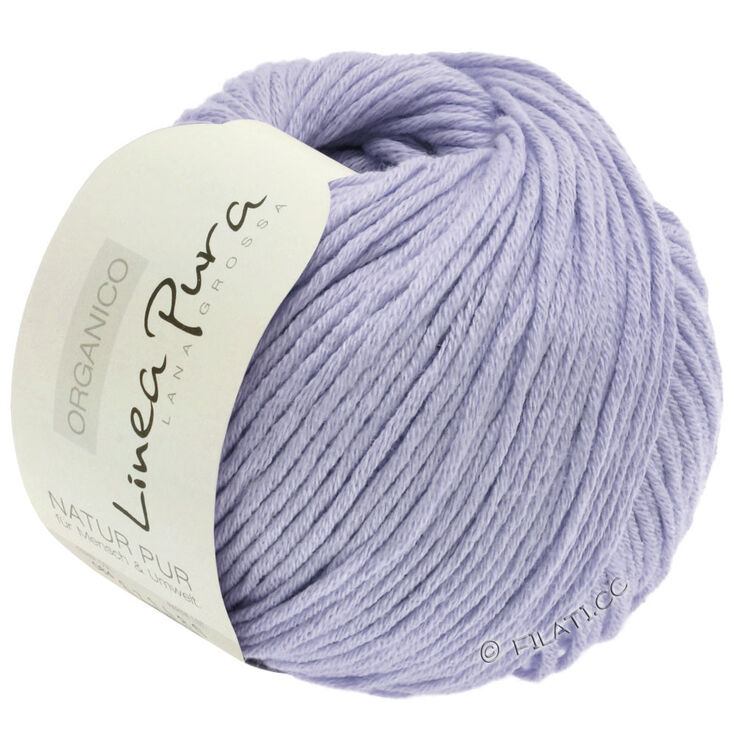 Lana Grossa ORGANICO Uni (Linea Pura) - Discontinued quality | 096-lilac blue
