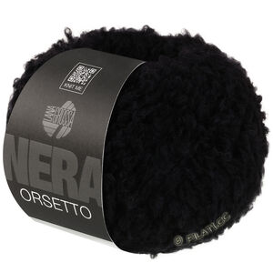 Lana Grossa ORSETTO (Nera) | 15-black