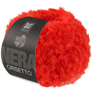 Lana Grossa ORSETTO (Nera) | 17-luminous red