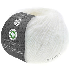 Lana Grossa PER FORTUNA (GOTS) | 09-white