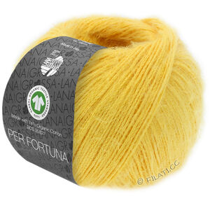 Lana Grossa PER FORTUNA (GOTS) | 44-sun yellow