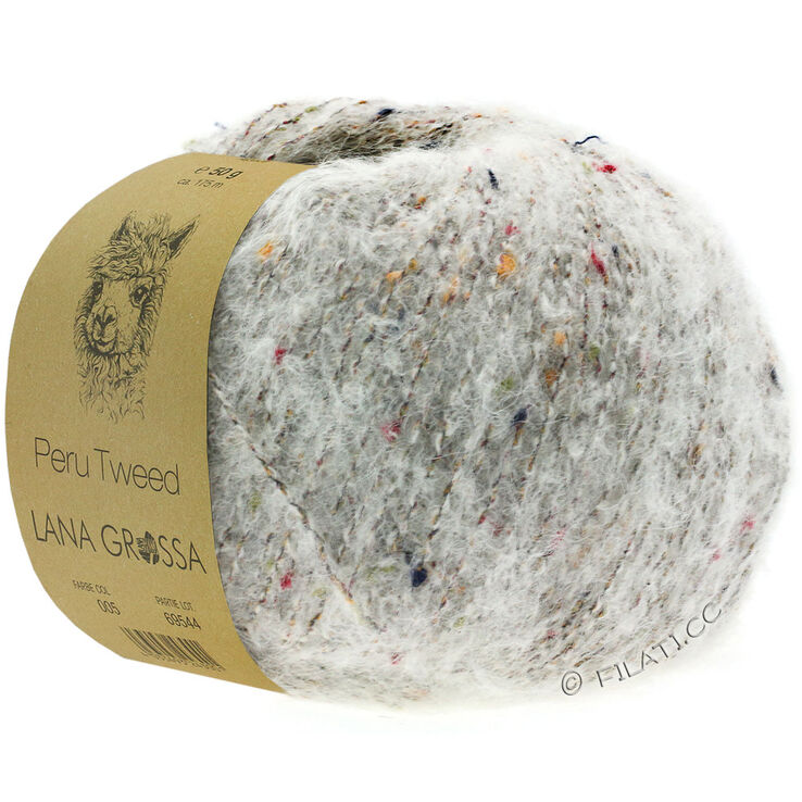 Lana Grossa PERU Tweed | 01-natural