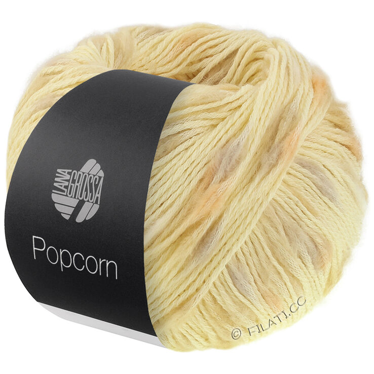 Lana Grossa POPCORN | 01-vanilla/beige/yellow/orange