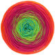 Lana Grossa SHADES OF COTTON | 101-orange/red/cyclamen/yellow green/turquoise