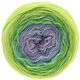 Lana Grossa SHADES OF MERINO COTTON | 404-purple/light blue/pea/yellow green