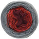 Lana Grossa SHADES OF MERINO COTTON | 405-dark red/light red/gray/dark gray