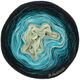 Lana Grossa SHADES OF MERINO COTTON | 409-mint/light petrol/dark petrol/black blue