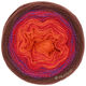 Lana Grossa SHADES OF MERINO COTTON | 411-orange/fiery red/cyclamen/blackberry