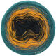 Lana Grossa SHADES OF MERINO COTTON | 414-petrol/gray/light orange/night blue