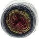 Lana Grossa SHADES OF MERINO COTTON | 605-dark bordeaux/subtle green/anthracite/light gray/dark gray