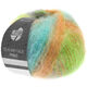 Lana Grossa SILKHAIR HAZE Print | 1203-lilac/yellow green/salmon/turquoise