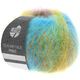 Lana Grossa SILKHAIR HAZE Print | 1212-mustard yellow/jade/turquoise/petrol/gray purple