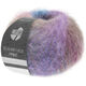 Lana Grossa SILKHAIR HAZE Print | 1215-petrol blue/red violet/purple/gray brown