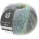 Lana Grossa SILKHAIR HAZE Print | 1217-turquoise/light olive/medium gray/dark gray/anthracite