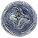 Lana Grossa SLOW WOOL LINO Dégradé | 205-light gray/mouse gray/blue gray