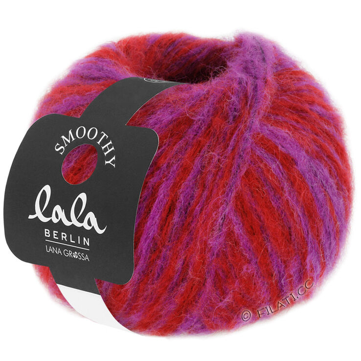 Lana Grossa SMOOTHY (lala BERLIN) | 01-red/fuchsia