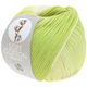 Lana Grossa SOFT COTTON Dégradé | 113-white/white green/subtle green/linden green