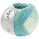 Lana Grossa SOFT COTTON Dégradé | 119-ecru/White turquoise/mint green