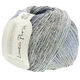 Lana Grossa SOLO LINO Print (Linea Pura) | 154-gray beige/light blue/jeans/dark gray