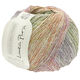 Lana Grossa SOLO LINO Print (Linea Pura) | 156-gray beige/mustard yellow/salmon/gray